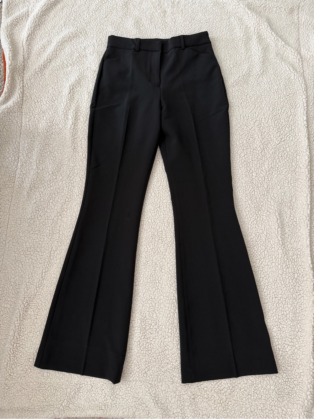 Express Black Boot-Cut Dress Pants (Mid rise)